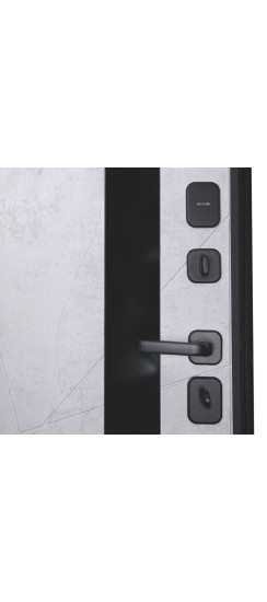 Стальная дверь "Рондо". Заказная модель. | Порошковое покрытие 