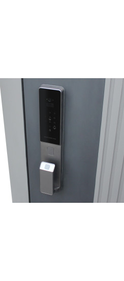 Стальная дверь "Spark". Заказная модель. | Первый слой - цинкогрунт, второй слой - порошковое покрытие 