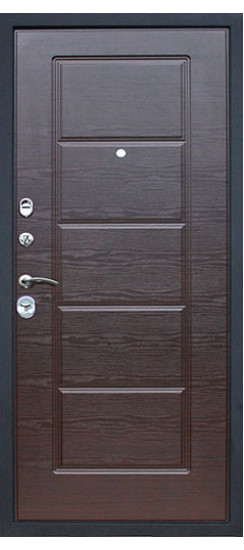 Стальная дверь "Фортуна". Заказная модель. | Порошковое покрытие 