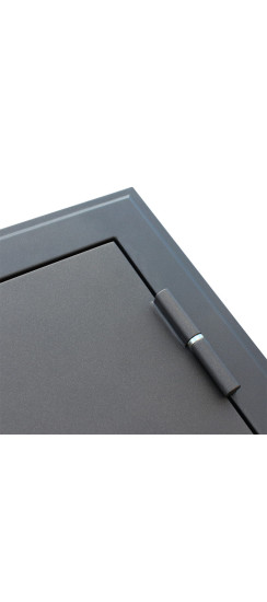 "Grand Lux light 2" с окном и лазерной резкой (терморазрыв 3к). | Два слоя покрытия: первый слой - цинкогрунт, второй слой - порошковое покрытие "муар коричневый"., 2050 х 880; 2050 х 960.