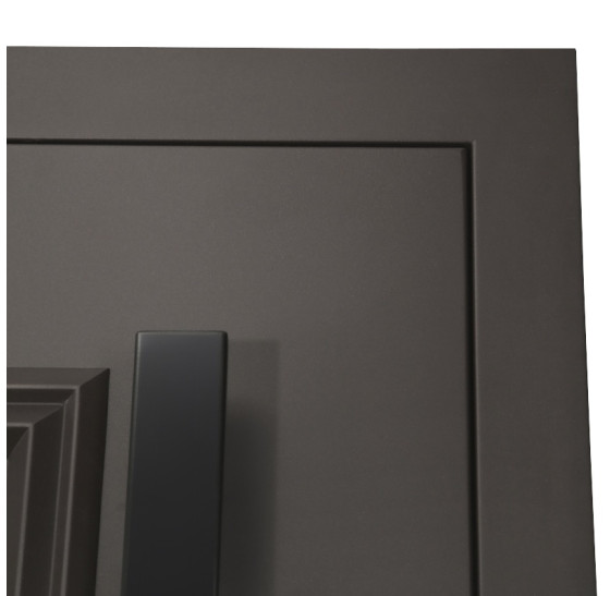 Стальная дверь "Tartos" (терморазрыв 3к). Заказная модель. | Два слоя покрытия: первый слой - цинкогрунт, второй слой - порошковое покрытие 