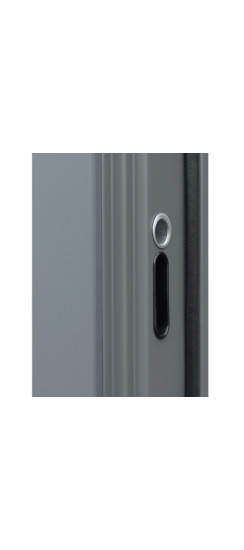 Стальная дверь "Челси" с зеркалом | Порошковое покрытие 