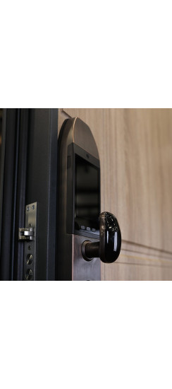 Стальная дверь "Фиджи". Заказная модель. | Порошковое покрытие 