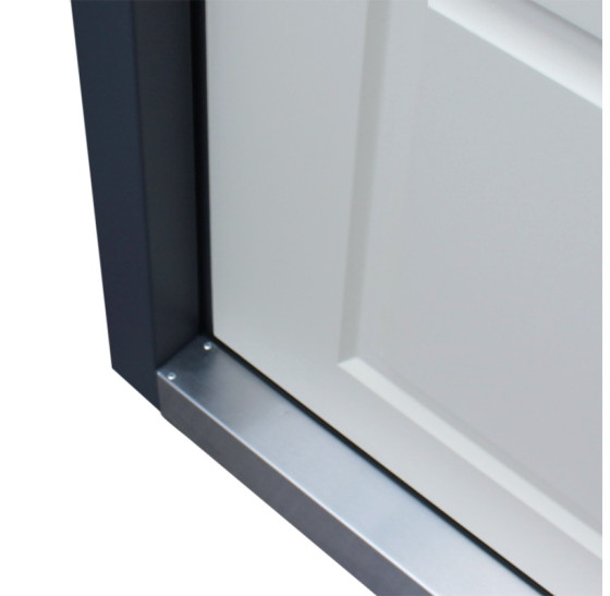 Стальная дверь "Англия" (терморазрыв 3к). Заказная модель. | Первый слой - цинкогрунт, второй слой - порошковое покрытие 