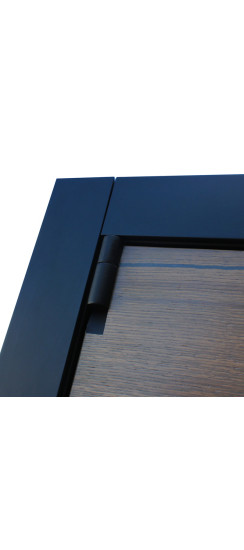 Стальная дверь "Дипломат". Заказная модель. | Два слоя покрытия: первый слой - цинкогрунт, второй слой - порошковое покрытие 