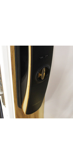 Стальная дверь "Lamborghini". Заказная модель. | Два цвета покраски коробки: внешняя сторона - 