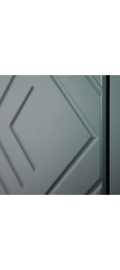 Стальная дверь «Тесла». Заказная модель. | Порошковое покрытие 