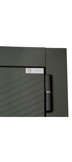 Стальная дверь "Vertu" (биометрический замок) | Порошковое покрытие 