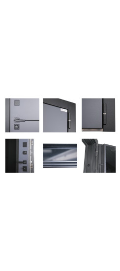 Стальная дверь "Ligero". Заказная модель. | Два слоя покрытия: первый слой - цинкогрунт, второй слой - порошковое покрытие (цвет 