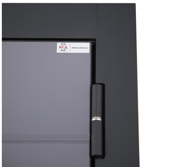 Стальная дверь "Снегирь" с окном (терморазрыв 3к). Заказная модель. | Два слоя покрытия: первый слой - цинкогрунт, второй слой - порошковое покрытие 