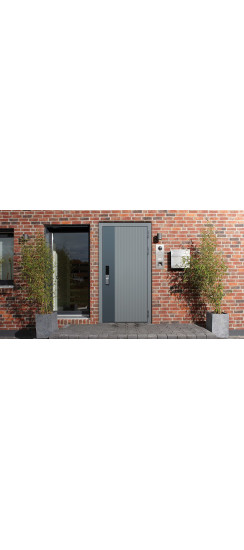 Стальная дверь "Spark". Заказная модель. | Первый слой - цинкогрунт, второй слой - порошковое покрытие 