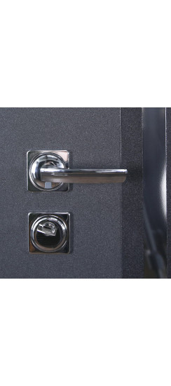 Стальная дверь "Меккано". Заказная модель. | Порошковое покрытие 