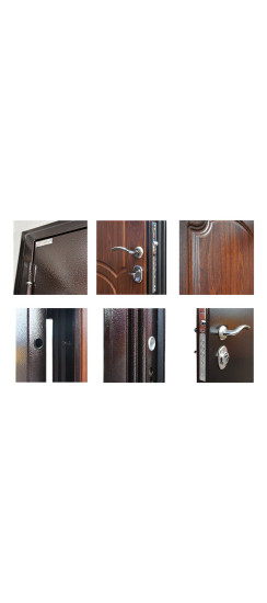 Стальная дверь "Гpация". Заказная модель. | Медный антик, 2050х880; 2050х960правое и левое открывание