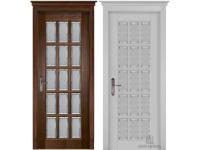 Двери из массива Ольхи