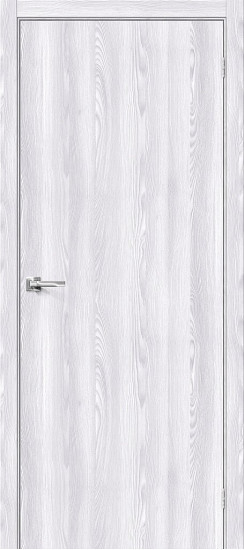 Межкомнатная дверь Браво-0, цвет: Riviera Ice, с покрытием из эко шпона, серия: Bravo A, размер: 200*60