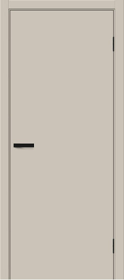 Межкомнатная дверь Браво-0.П, цвет: Cream Silk, с покрытием - ПЭТ, серия: Bravo A, размер: 200*40