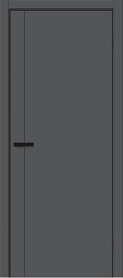 Межкомнатная дверь Браво-0.10 П, цвет: Stormy Silk, с покрытием: ПЭТ, серия: Bravo A, размер: 200*60