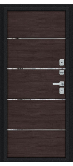 Лайн/BChrome, цвет: Букле черное/Wenge Melinga, размер : 