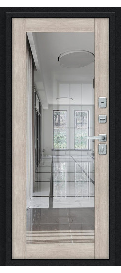 Флэш МФ/BChrome, цвет: Букле черное/Cappuccino Melinga, размер : 