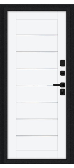 Техно Д2/SBlack, цвет: Букле черное/White Silk, размер : 