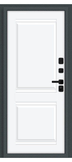 Некст МФ/SBlack, цвет: Старк антрацит/White Silk, размер : 