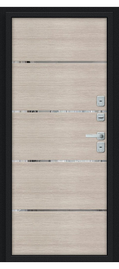 Лайн/BChrome, цвет: Букле черное/Cappuccino Melinga, размер : 