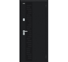 Техно Д2/BChrome, цвет: Букле черное/Cappuccino Melinga