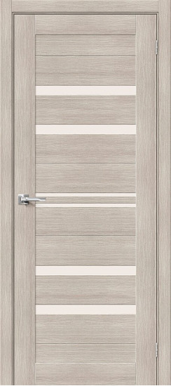 Межкомнатная дверь Браво-30, цвет: Cappuccino Melinga, с покрытием из эко шпона, серия: Bravo X, размер: 200*60