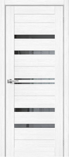 Межкомнатная дверь Браво-30, цвет: Snow Melinga, с покрытием из эко шпона, серия: Bravo X, размер: 200*60
