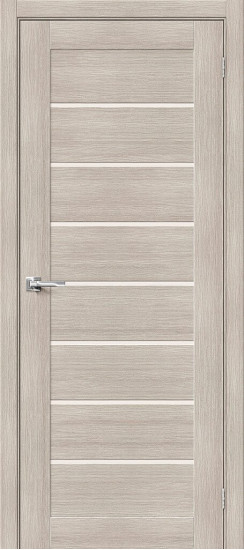 Межкомнатная дверь Браво-22, цвет: Cappuccino Melinga, с покрытием из эко шпона, серия: Bravo X, размер: 190*55