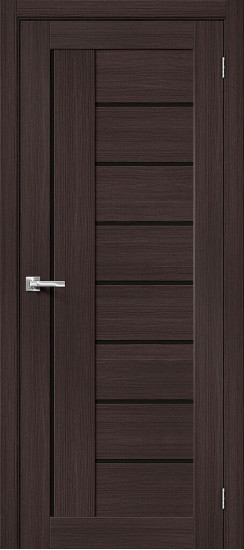 Межкомнатная дверь Браво-29, цвет: Wenge Melinga, с покрытием из эко шпона, серия: Bravo X, размер: 200*60