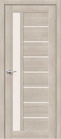 Межкомнатная дверь Браво-27, цвет: Cappuccino Melinga, с покрытием из эко шпона, серия: Bravo X, размер: 200*60