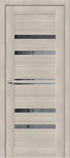 Межкомнатная дверь Браво-30, цвет: Cappuccino Melinga, с покрытием из эко шпона, серия: Bravo X, размер: 200*60