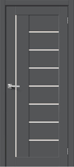 Межкомнатная дверь Браво-29, цвет: Stormy Silk, с покрытием: ПЭТ, серия: Bravo X, размер: 200*60