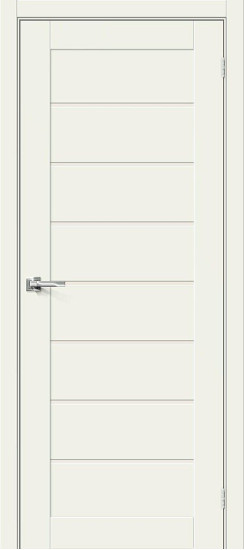 Межкомнатная дверь Браво-22, цвет: White Mix, с покрытием: Хард Флекс, серия: Bravo X, размер: 200*60