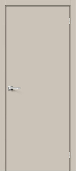 Межкомнатная дверь Браво-0, цвет: Creamy, с покрытием из эмали, серия: Bravo, размер: 200*60