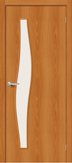 Межкомнатная дверь 6С, цвет: Л-12 (МиланОрех), с покрытием: Финиш Флекс, серия: Direct, размер: 200*60