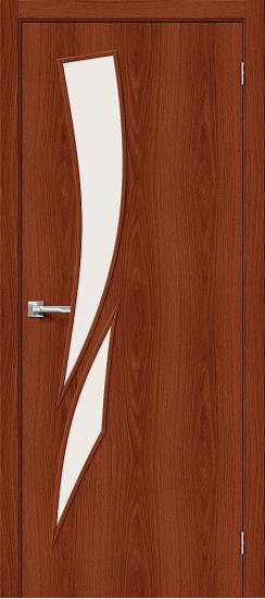 Межкомнатная дверь 8С, цвет: Л-11 (ИталОрех), с покрытием: Финиш Флекс, серия: Direct, размер: 200*60