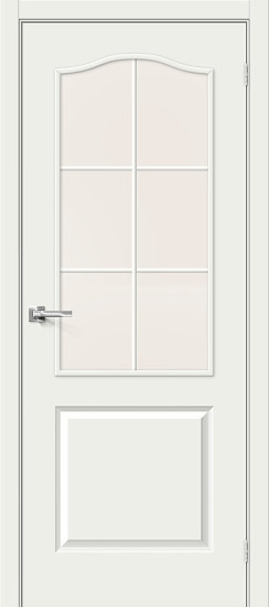 Межкомнатная дверь 32С, цвет: Л-04 (Белый), с покрытием: Финиш Флекс, серия: Direct, размер: 200*60