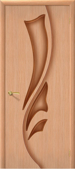 Межкомнатная дверь Эксклюзив, цвет: Ф-05 (Дуб), с покрытием из шпона, серия: Fine-line, размер: 190*55