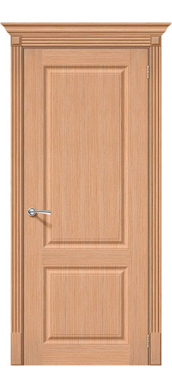 Межкомнатная дверь Статус-12, цвет: Ф-05 (Дуб), с покрытием из шпона, серия: Fine-line, размер: 190*55