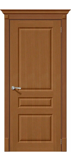 Межкомнатная дверь Статус-14, цвет: Ф-11 (Орех), с покрытием из шпона, серия: Fine-line, размер: 190*55