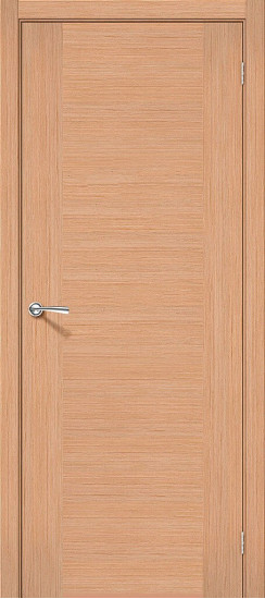 Межкомнатная дверь Рондо, цвет: Ф-05 (Дуб), с покрытием из шпона, серия: Fine-line, размер: 190*55