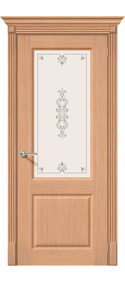 Межкомнатная дверь Статус-13, цвет: Ф-05 (Дуб), с покрытием из шпона, серия: Fine-line, размер: 200*60