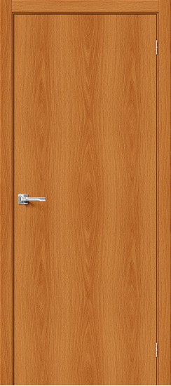 Межкомнатная дверь Гост-0, цвет: Л-12 (МиланОрех), с покрытием: Финиш Флекс, серия: Gost, размер: 190*55