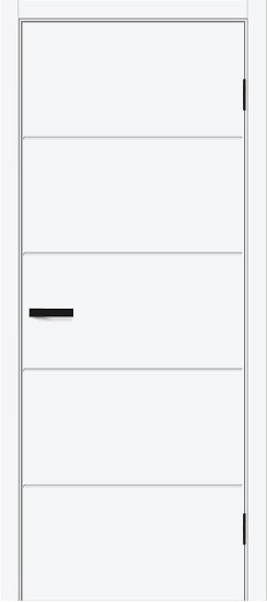 Межкомнатная дверь Граффити-1.Д, цвет: White Pro, с покрытием: Винил, серия: Graffiti, размер: 200*60