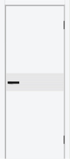 Межкомнатная дверь Граффити-23.Д, цвет: White Pro, с покрытием: Винил, серия: Graffiti, размер: 200*60