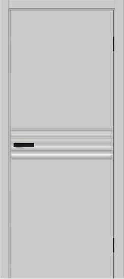 Межкомнатная дверь Граффити-23.Д, цвет: Grey Pro, с покрытием: Винил, серия: Graffiti, размер: 200*60