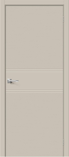 Межкомнатная дверь Граффити-27, цвет: Creamy, с покрытием из эмали, серия: Graffiti, размер: 200*60