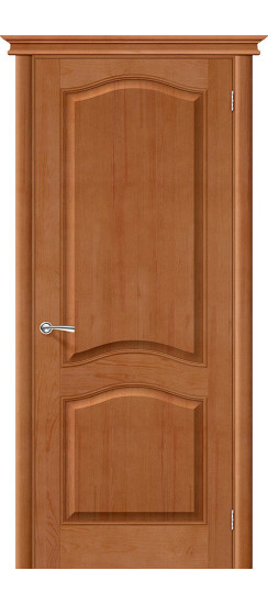 Межкомнатная дверь М7, цвет: Т-05 (Светлый Лак), из массива, размер: 200*60